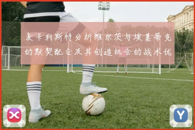 麦卡利斯特分析维尔茨与埃基蒂克的默契配合及其创造机会的战术优势